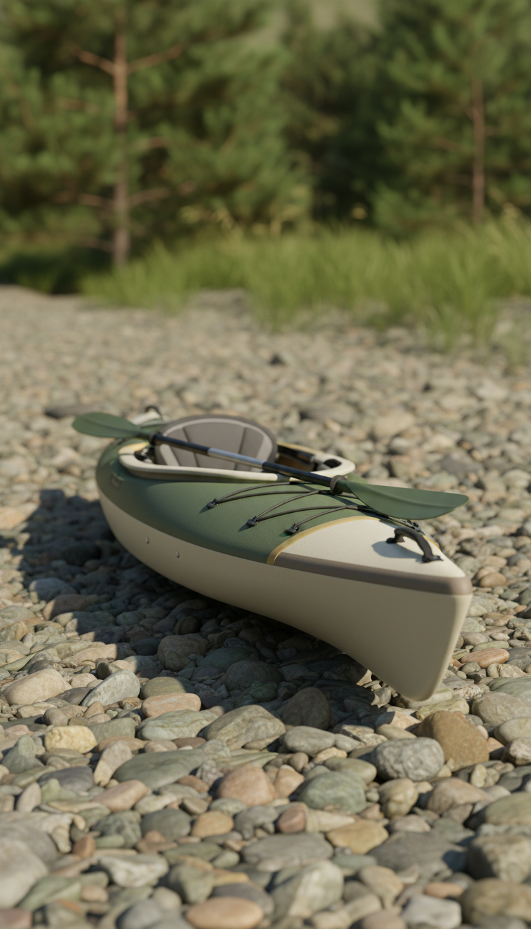 Expedition Kayak With Reinforced Hull